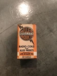 New Box Miller Vintage Radio Coil No. 1470 - Tv Sound Trap 4.5 Mc. Orange. Fixed Price $13.50.