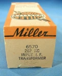 Nib Nos Miller 6570 Nom Freq 262 Khz Input Universal I.f Transformer Rf If Coil. Fixed Price $24.99.