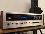 Pioneer SX-990 Vintage Stereo Receiver Wood Panel Analog Controls. Fixed Price $140.00.