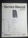 Technics SB-2825 Service Manual Speaker System Photocopy. Fixed Price $9.99.