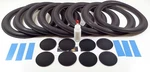 Carver Amazing Platinum Speakers 12" Woofer Kit W/ Shims, 8 Foams & Dust Caps!!!. Fixed Price $80.96.