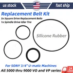 For Sony U-matic Replacement Belt Kits 5000, 7000, 9000 Series 3/4" Tape Machine. Fixed Price $34.99.