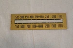 Vintage Philco Part # 27-5842 Radio Dial Glass. Fixed Price $25.00.