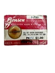 Vintage Jensen J-752 Durosmium Phonograph Needle New Hi-fi. Fixed Price $19.99.