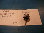 Rotel RX-102 Mkii Stereo Receiver Replacement Parts Function Switch. Fixed Price $10.00.
