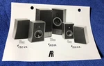 Acoustic Research 18BX 28BX Speakers Original Glossy Photo Ad M317X. Fixed Price $19.95.