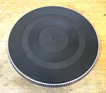 Technics SL-B2, SL-B3, SL-220, SL-221, SL-230 Turntable Metal Platter And Mat. Fixed Price $30.00.