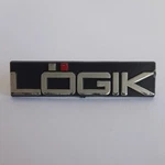 Vintage Logik Grille Emblem For L-10 And Other Speakers, C.1990 Good Condition. Fixed Price $9.95.