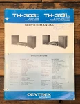 Pioneer TH-303 TH-3131 8 Track Stereo Service Manual *original*. Fixed Price $14.97.