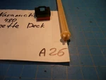 Nakamichi Model 480 Cassette Deck Replacement Parts Power Push Button. Fixed Price $10.00.