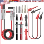 Multimeter Test Lead Cable Wire Kit With Alligator Clip Banana Plug Hook. Fixed Price $15.99.