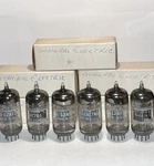 X Strong Jg 12AT7WA 6201 Grey Plates Copper Grid Getter Tubes. Fixed Price $54.01.