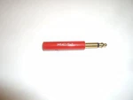 Switchcraft 482 1/4" Stereo 3COND Trs Milspec M642/2-2 PJ-51 Red Microphone Plug. Fixed Price $16.95.