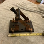 Antique Nos Knife Switch 100A 500VAC 250VDC Huge Trumbull Steampunk Slate BINAR1. Fixed Price $165.00.