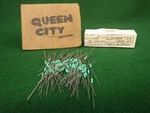 Vintage Electronics/radio Lot Of 98 Pieces Dale ERL-07 Resistors 200K Ohm 543AJ. Fixed Price $14.00.