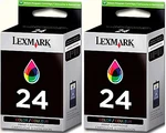 New Genuine Lexmark 24 2PK Box Series X4530 Z1410 Z1420. Fixed Price $13.50.