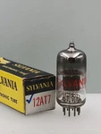 Strong Sylvania 12AT7 ECC81 Black Plates Copper Grid Halo Get Serious Tubes D740. Fixed Price $20.00.