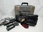 Vintage Sony CCD-V8AF 8MM Video Camera Recorder W Hard Case+accs As-is. Fixed Price $99.99.