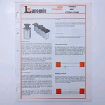 Langevin 1969 Professional Mixer Attenuator Advertising Catalog Dealer EQ252A. Fixed Price $24.95.