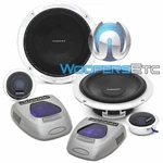 Audiobahn ABC5002N 5.25" Component Speakers 160W Rms Silk Tweeters Crossovers. Fixed Price $79.99.