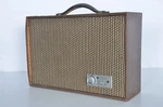 Vintage General Electric Porta Fi Powered Speaker 24 Powers On Transistors. Fixed Price $59.99.