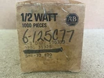 950 Piece Box Allen Bradley Carbon Composition Resistor, 1/2W, 10%, 15K Ohm C19. Fixed Price $105.08.