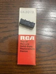 Rca Solid State Replacement Device SK3078 - Vintage New Old Stock Box. Fixed Price $7.50.