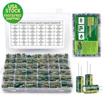 925PCS Aluminum Electrolytic Capacitor Assortment Kit 36 Values 1UF-1000UF. Fixed Price $43.99.