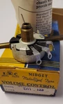 Nos Irc DS11-123 50,000 Ohm Volume Control Long Shaft Pot. Fixed Price $21.99.