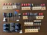 Pioneer SX-525 Complete Rebuild Kit High-quality Receiver Recap Caps Transistors. Fixed Price $70.00.