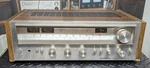 Pioneer SX-580 Stereo Receiver. Classic Silver Face Model With Analog Watt Mete. Fixed Price $249.99.