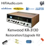 Kenwood KR3130 Rebuild Restoration Recap Service Kit Fix Repair Capacitor. Fixed Price $155.00.