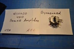 Dynaco 400 Stereo Power Amplifier Replacement Parts Dynaguard Switch # 1377037. Fixed Price $15.00.