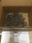 8.4OZ Lot Of Nos Allen Bradley Etc Carbon Comp Resistors 1/2 Watt New Approx 600. Fixed Price $99.99.