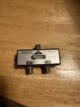 Sony ANS-32 75 Ohm Splitter Switch Tv Ant/vtr. Fixed Price $5.00.