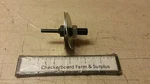 Nos 3M Unitized Wheel Mandrel 934 3-1/16" X 1/4" 2-1/2" 048011-04021. Fixed Price $19.00.