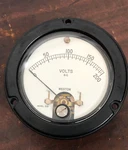 Nos - Weston Model 1531 Dc Volts Gauge Meter. Fixed Price $45.00.