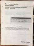 Harman Kardon HK690I HK-690I Receiver Service Manual Supplement *original*. Fixed Price $24.97.