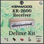 Kenwood KR-2600 Receiver Deluxe Upgrade Kit Genuine Parts Restoration. Fixed Price $52.95.