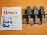 Hitachi Push Switch Bank Mode Loudness Fm Mute SR-704 Stereo Receiver. Fixed Price $10.97.