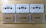 Of 3 Test/calibration Audio Cassette Tapes: Level(ansi 0DB), Speed,alignment. Fixed Price $92.50.