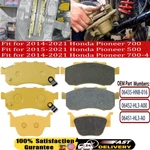 Front & Rear Ceramic Disc Brake Pads For 2014-2021 Honda Pioneer 500 700-4. Fixed Price $46.50.