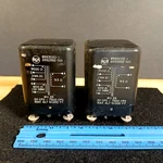 Matching Pair 1950'S Rca 8983020-1 Audio Input Transformers Brass Hardware 2". Fixed Price $306.99.