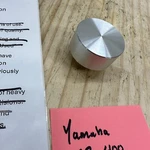 Yamaha CR-400 Receiver Parts Tuner Dial Knob Fits CR-600 CR-800. Fixed Price $20.00.