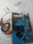 Vintage Mura LW-300 Headphones 2.1 Oz Of Dynamic High Fidelity Walkman Style. Fixed Price $63.98.