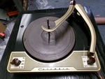 Vintage Voice Of Music Stereo Record Changer 1200A. Fixed Price $75.00.