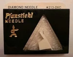 Pfanstiehl 213-D6C Diamond Needle, Audio Technica AT3472P, Cartridge. Fixed Price $49.00.