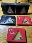 Pfanstiehl Diamond Needles For Shure Cartridges - New Old Stock Lot Of (5). Fixed Price $115.00.