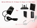 Ac Adapter For Netgear Dual Band Wireless Cable Router Modem 12V Dc Power Supply. Fixed Price $9.99.