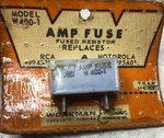 Workman Products Model W400-1 Rca #945392-2 Fuse Brand Nos Part Motorola 657798. Fixed Price $15.00.